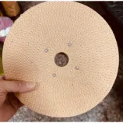 [成昌電機社] 牛皮輪~直徑8“*厚度1“*孔徑1“ 1HP、1/2HP布輪機適用