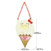 現貨✨海の羅曼史🇯🇵日本代購｜日本限定 正版 三麗鷗  冰淇淋 變裝 娃娃頭套 kitty 凱蒂貓 KT 掛飾 吊飾