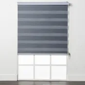 韓國可調光遮光捲簾 灰色 90x185cm