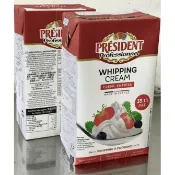 PRESIDENT 總統牌鮮奶油(物動性鮮奶油) 原裝1公升/含稅開發票(佳緣食品原料_TAIWAN)