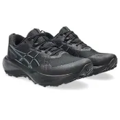 【asics 亞瑟士】越野鞋 慢跑鞋 女鞋 運動鞋 緩震 寬楦 GEL-VENTURE 11 黑 1012B932-003