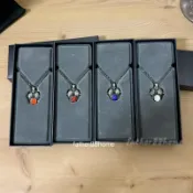 喬治傑生 GEORG JENSEN 1994-2014 年度項鍊 紅玉髓 青金石 珍珠母貝 附盒