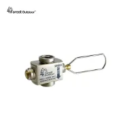 Forest Outdoor【瓦斯對灌接頭】全新第二代 轉灌器 高山瓦斯 卡式瓦斯轉換頭 高山罐卡式 【愛上露營】