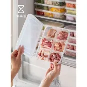 居家必備🌸懶角落冷凍分裝盒食品級冰箱專用整理收納保鮮儲物蔬菜肉類可微波1