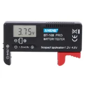 Fayshow01 BT‐168PRO 數字液晶電池測試儀 1.2V‐4.8V 檢查器,用於小電池鈕扣電池