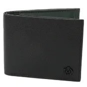 【BreezeOnline 微風精品線上】dunhill Burlington黑色4卡與零錢袋短夾