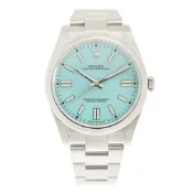 ROLEX 勞力士 126000 Oyster Perpetual蠔式經典多色彩Tiffany藍面x 36mm
