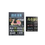 (店+)【黑白幫】黑白幫!粉筆液態筆可用 黑板 多款尺寸 無邊框黑板  雙面黑板 廣告黑板 掛式黑板 留言板 小黑板 大黑板 手繪黑板