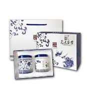 【名池茶業】私房臻藏大禹嶺品級手捻高冷烏龍茶葉禮盒75gx2罐(中秋禮盒)