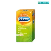 Durex 杜蕾斯 螺紋裝衛生套｜保險套（12入/盒）【杏一】