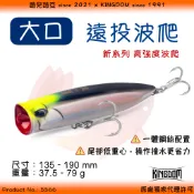 【路兒路亞】大口遠投波爬 深口 炸水花 水面系波趴 一體鋼絲 高強度對應 岸拋 國王路亞專屬代理 Luier Lure