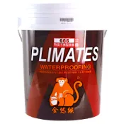 【歐樂克修繕家】 金絲猴 P 616  665 P-668-1   水性橡化瀝青膠 防水膠 黑膠 5加侖