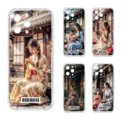 (店+)【TRON】iPhone 系列 吃瓜少女 四角防摔 載具 軟殼 手機殼適用 iPhone i16/ 15/ Plus/ Pro/ Pro Max/ 16e