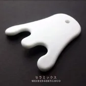 現貨日本AYURA同款 陶瓷刮痧板❤️陶瓷體雕板 推脂器 腹部按摩器 陶瓷體雕板 腹部按摩器偏頭痛舒壓 510刮痧碟