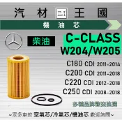 【LM汽材王國】機油芯 柴油 W204/W205 C180 C200 C220 C250 CDI BENZ 賓士
