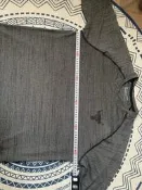 Under Armour/安德瑪 1313221 Rock 強森 扭頭，男灰黑七分袖，八成新，微起球，國碼L，尺碼、細節