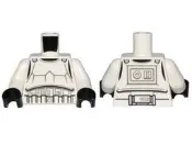 樂高 LEGO 星戰 星際大戰 帝國風暴兵 白兵 上衣 上半身 盔甲 SW366 9489 10236