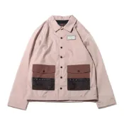 (店+)【Michael Jordan 喬丹】Jordan 巴黎聖日耳門 外套 拼接配色 酒紅沙色 男女款 DM3105-010