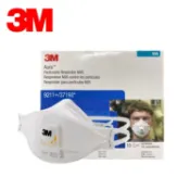 Safetylite 3M 9211+ 帶閥摺疊防塵口罩 10個/盒 防霧霾 霾害 PM2.5 3M N95口罩