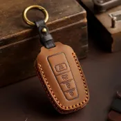 (店+)【KEDDY】汽車鑰匙皮套-鑰匙套-專用鑰匙套-鑰匙圈-真皮-汽車鑰匙套-toyota-鑰匙-套-rav4-camry
