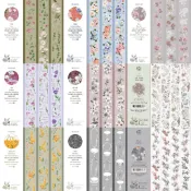【樂意A】玉香、木上花、媃色Rose、玻璃罩、玫瑰園、桔梗、絳色杜鵑、澄色金合歡、薔薇　循環分裝