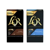 【蝦皮直營】JDE L’OR義式濃縮咖啡膠囊 52g/盒(一盒10顆) 適用Nespresso膠囊咖啡機