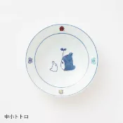真愛日本 宮崎駿 吉卜力 龍貓 中小龍貓 中川政七 有田燒 陶瓷盤皿 陶瓷盤 盤子 小盤子 點心盤