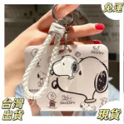 限量購卡套票卡夾悠遊卡套掛繩橫版證件套伸縮卡套識別證硬殼公仔史努比學生交換禮物0O1O