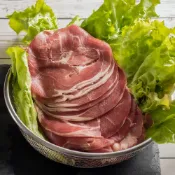 【裕國紅敞】豬梅花燒肉片250G ±9G｜豬肉片｜燒肉片｜烤肉食材｜冷凍肉品