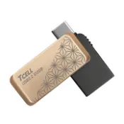 【順發線上購物】TCELL冠元 512G USB3.2TypeC/A雙頭OTG金屬碟金