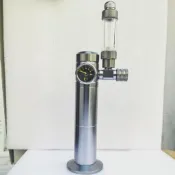 ❤️‍🔥下殺❤️‍🔥 二氧化碳減壓閥拋棄式鋼瓶減壓閥co2小氣瓶16g氣瓶壓力表3/8螺紋