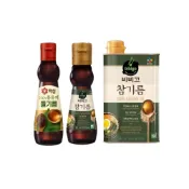 (店+)【CJ bibigo】韓國 CJ 100% 純芝麻油 芝麻油 香油 白雪 紫蘇油 bibigo