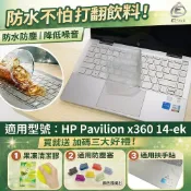 【Ezstick】HP Pavilion x360 14-ek 14-ek0007TU 奈米銀抗菌 TPU 鍵盤膜