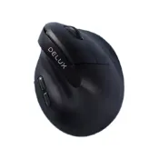【蝦皮直營】DeLUX M618Air 垂直靜音光學滑鼠 無線滑鼠 人體工學 (無側燈) 廠商直送