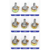 WH148單聯雙聯電位器10K 15MM 20MM B1K2K5K20K50K100K250K500K1M