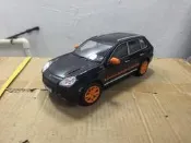 1/18保時捷卡宴合金車模型威利原廠CAYENNE turbo仿真汽車模型 全