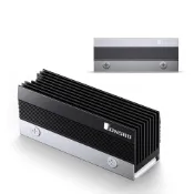 (店+)【JONSBO 喬思伯】M201 全鋁高柵 SSD 散熱器 M.2散熱片 黑/銀 全鋁/2280/格柵造型/導流散熱
