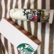 STARBUCKS AO 保溫杯 Alice+olivia 星巴克alice  手繪Alice olivia