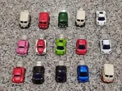 WELLY合金小汽車隨身蝶。標價為單價，可打包可單出成色還可以，有點使用痕跡，不保功能，具體看圖，實物拍攝，所見