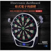 電子飛鏢機 飛鏢盤 自動計分電子飛鏢盤 軟式安全飛鏢 全英文 飛鏢靶ay47叮噹貓