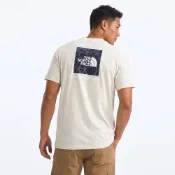 The North Face 印刷Logo背面圖案短袖T恤-米白色