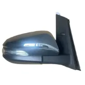 [carefreeshop]適用於豐田innova側鏡總成後照鏡，帶手動/自動調整電動摺疊電鍍*安伯特*