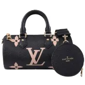 【Louis Vuitton 路易威登】LV M45980 PAPILLON BB 經典花紋牛皮兩用圓筒包(現貨)
