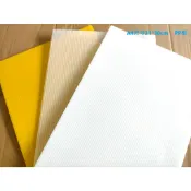 塑膠瓦楞板 21x30cm  A4尺寸  60×100公分 3mm 黃&白色&透明&黑色  防水板 PP塑膠板 廣告板