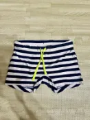 二手新💗H&M 兒童泳褲。2～4歲。活動抽繩。沙灘褲玩水短褲。兒童泳裝