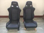 三菱純正部品 EVO 10代  RECARO SR-11 賽車椅總成（正+副駕）