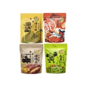 (店+)【滬尾漁家】滬尾漁家 醬香風味烤玉米/烤地瓜/蒜味鹽烤毛豆仁/萬里蟹餅 (淡水名產 香脆玉米粒 炸玉米)