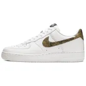 (店+)【NIKE 耐吉】AO1635-100 Nike Air Force 1 Retro Prm Qs FDNY 蛇紋 舒適 防滑耐磨輕便 低幫 板鞋 男女同款 白 nike男鞋 男運動鞋 nike女鞋 運動鞋女 休閒鞋