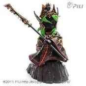 霹靂激鬥名鑑SE公仔-羅喉闇袍版 武君偉大 雄霸忘塵大地 再創天都盛世