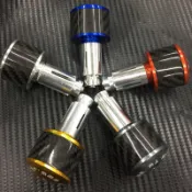 🥳阿德騎士部品 JS 碳纖維 白鐵 壁虎 平衡端子 握把端子 端子 勁戰